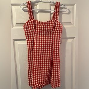 Gingham Zara mini dress